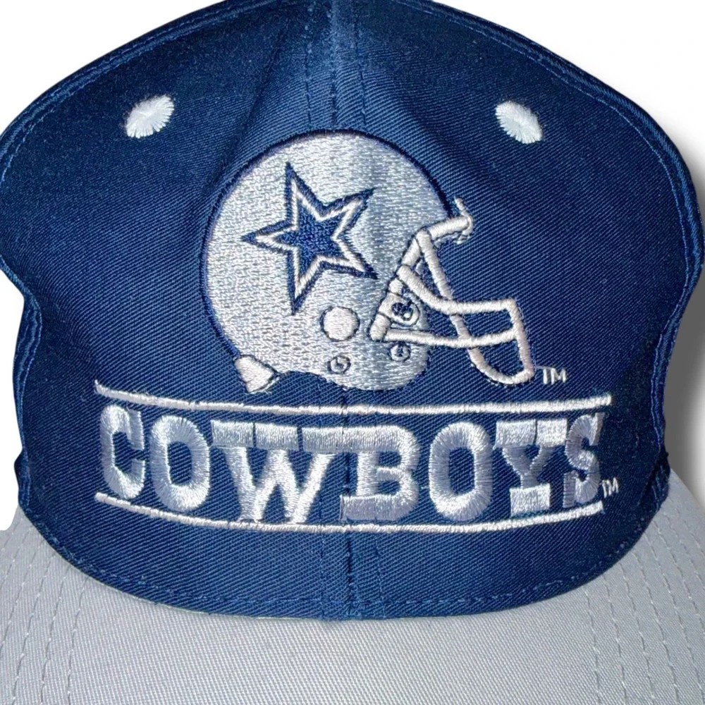 Vintage‎ Dallas Cowboys Hat Eastport NFL Front Row Snapback 6 Panel Cap